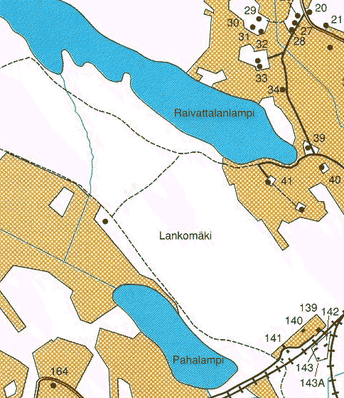 Hiitolan keskustan seutu (karttaruutu B2)