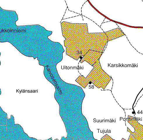 Laurolan kartanon seutu (karttaruutu A4)