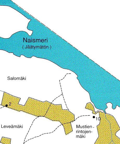 Laurolan kartanon seutu (karttaruutu B1)